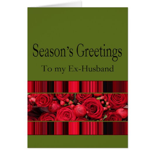 Ex-Husband Merry Kerstmis (Voorkant)