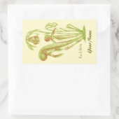 Ex Libris Bloemenboek Bord Stickers (Tas)