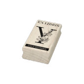 EX libris Book bookplate bookplate monogram Y Rubberstempel (Stempel)
