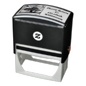 EX LIBRIS Book Bord Custom Reading Library Stamp Zelfinktende Stempel (Product)