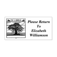 EX LIBRIS Book Bord Custom Reading Library Stamp