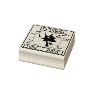 Ex Libris Bookplaat Rubberstempel
