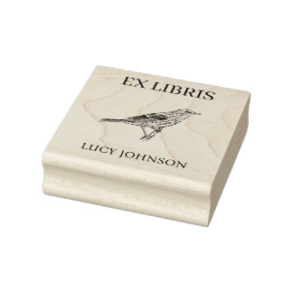 EX LIBRIS Bookplate | Personalized Library Book  Rubberstempel