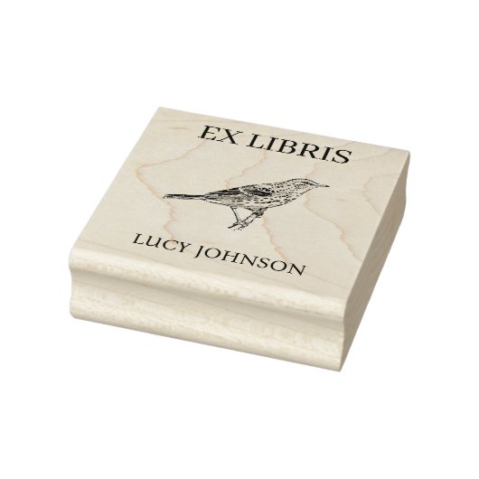 EX LIBRIS Bookplate | Personalized Library Book  Rubberstempel (Stempel)