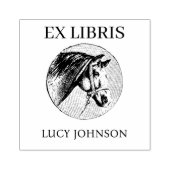 EX LIBRIS Bookplate Rubber Stamp | Personalized Rubberstempel (Afrduk)