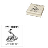 EX LIBRIS Bookplate Rubber Stamp | Personalized Rubberstempel (Gestempeld)