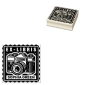 Ex Libris -  camera Rubberstempel (Gestempeld)