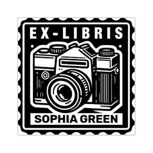 Ex Libris -  camera Rubberstempel