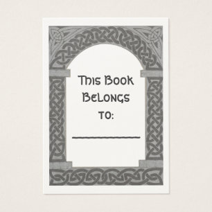 Ex-libris celtique d'arcade