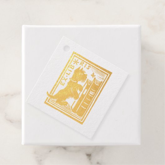 Ex Libris Dog Library Book C;lub Friendship Bedankjes Labels (Met doos)