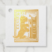 Ex Libris Dog Library Book C;lub Friendship Bedankjes Labels (Voorkant)