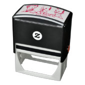 Ex Libris - Drie Man v2 Zelfinktende Stempel (Product)