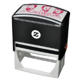 Ex Libris - Drie Man v5 Zelfinktende Stempel (Product)