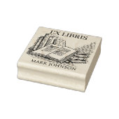 EX libris exlibris Book Book Book bookplate biblio Rubberstempel (Stempel)