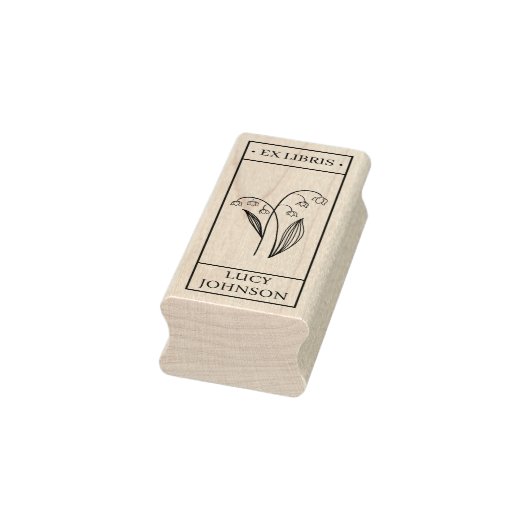 EX libris exlibris Book Book bookplate bluebell Rubberstempel (Stempel)