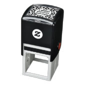 Ex Libris Geometric Book Stamp - Zelfinktmachine Zelfinktende Stempel (Product)
