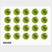 Ex libris Green June Stickers Beetle (Feuille)