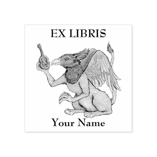 Ex libris, grifolin stempel (Afrduk)