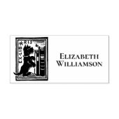 Ex Libris Hond Bookplate Uw Bibliotheek Boek Retou Zelfinktende Stempel (Design)
