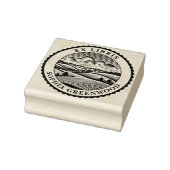 Ex Libris - Landelijk landschap 05 Rubberstempel (Stempel)