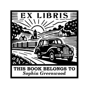 Ex Libris - Landelijk station Rubberstempel