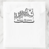 Ex Libris Ows avec Stickers Book (Sac)