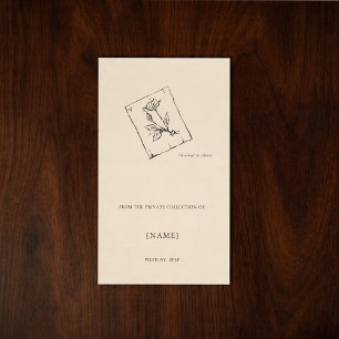 Ex Libris personnalisé Autocollant de plaque de