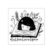 Ex-Libris Rubberstempel (Afrduk)