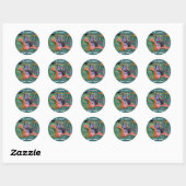 Ex libris Stickers papillon Swallowtail Personnali (Feuille)