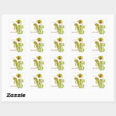 Ex Libris Stickers Plante Pitcher (Feuille)
