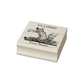 Ex Libris, tampon de livre Fox (Tampon)