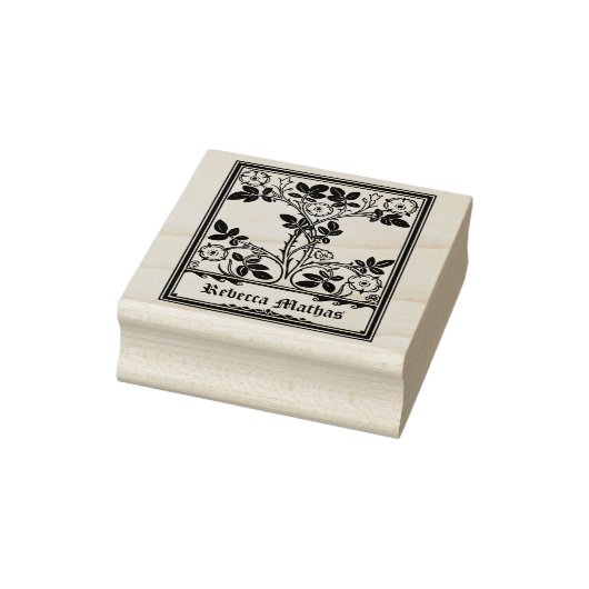 Ex libris voor Klaas Groesbeek en Paul Nijhoff Rubberstempel (Stempel)