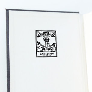 Ex libris voor Klaas Groesbeek en Paul Nijhoff Rubberstempel