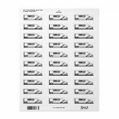 Ex Libris - Vrachtwagen Etiket (Full Sheet)