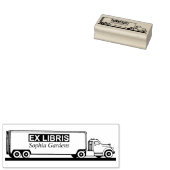 Ex Libris - Vrachtwagen Rubberstempel (Gestempeld)