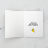 Ex-man, Tartan kerstboom Feestdagen Kaart (Binnen)