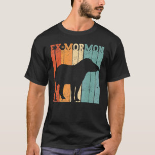 Ex-Moriaan Tapir Paard LDS Retro Exmo Ex-Moriaan T-shirt
