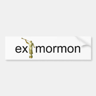 Ex-Mormon Bumpersticker