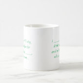 ex-Mormon Proxy Coffee mug - green (Centre)