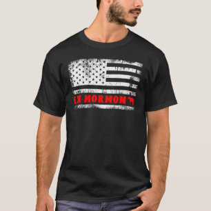 Ex-mormoon tapir Exmo patriottische postmormoon an T-shirt