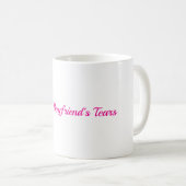 ex petit ami rupture divorce larmes mug (Devant droit)