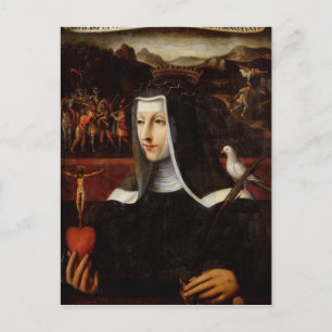 Ex Voto gewijd aan St. Catherine van Siena Briefkaart