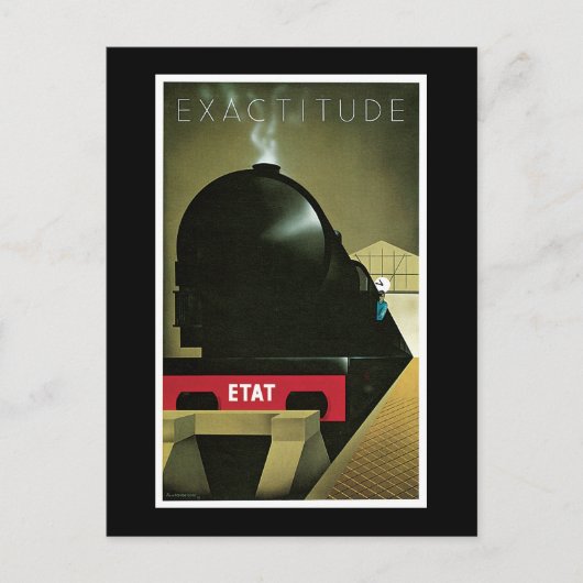 Exactitude  Frans Poster Briefkaart (Voorkant)