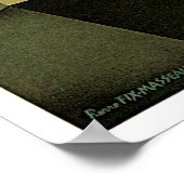 Exactitude Poster ferroviaire Vintage (Coin)