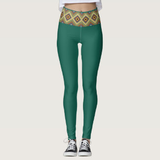 examen des leggings gymart turquoise foncé