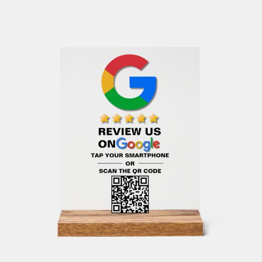 Examen Google du code Qr personnalisé simple (Recto)