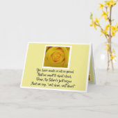 Examenfelicitaties Kaart (Gele Bloem)