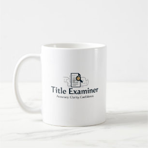 Examinateur de titres Mug – Précision. Clarté. Con
