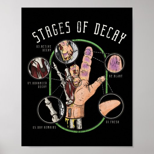 Examinator Halloween Forensics Coroner Gift Medisc Poster (Voorkant)