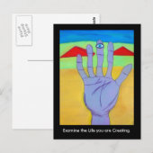 Examiner votre carte postale vie (Devant / Derrière)